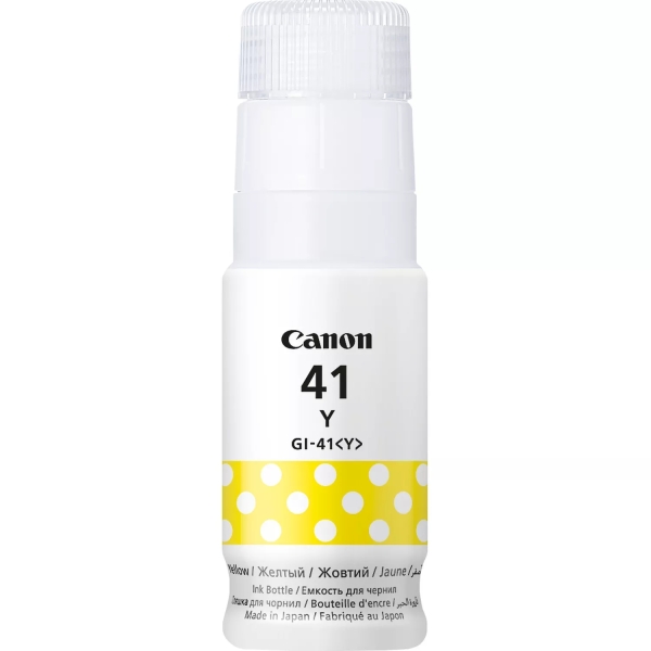 Botella Tinta Canon GI41 Amarillo Original